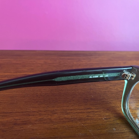 Celine CL41329 women's designer green eyeglass frames (50-16-140). Excellent! - Picture 6 of 7